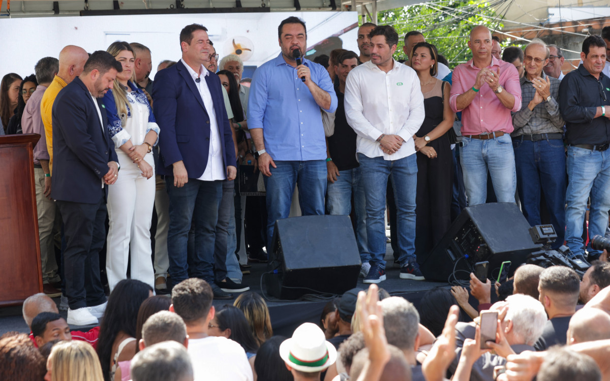 Governador Cláudio Castro participou da inauguração