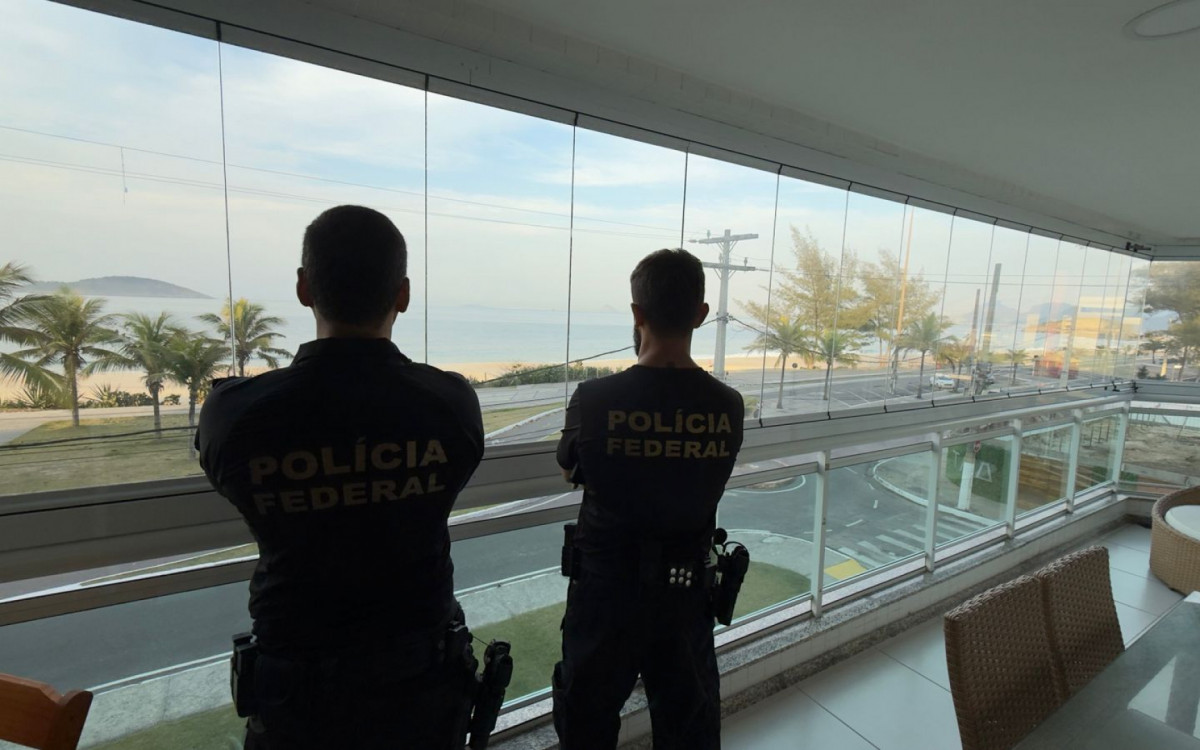 Agentes da PF atuam no Rio, Niterói, São Gonçalo, Friburgo, Itaboraí, Saquarema e São Pedro da Aldeia e São Paulo