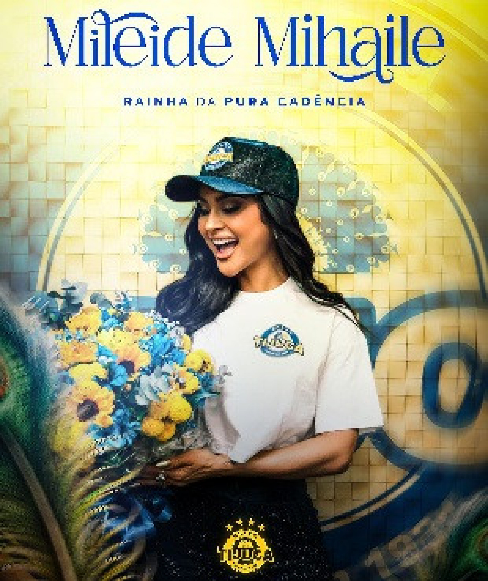 Unidos da Tijuca anunciou Mileide Mihaile como rainha de bateria - Reprodução/Instagram