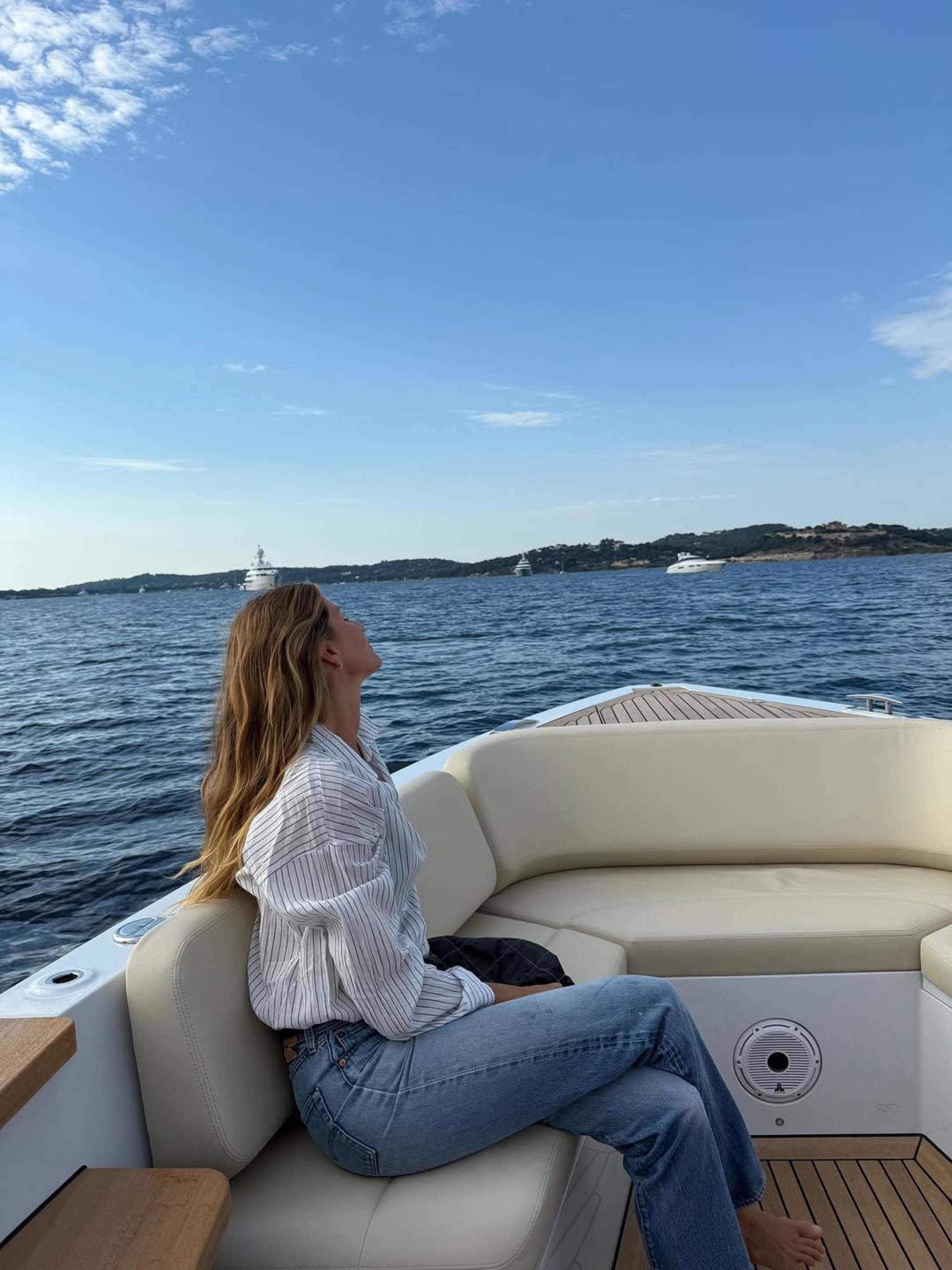 Gisele Bündchen aproveita passeio de lancha - Reprodução / Instagram