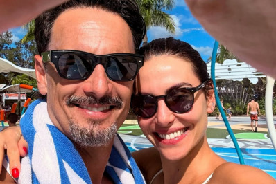 Mel Fronckowiak se declara para Rodrigo Santoro em aniversário: 'Juntos'