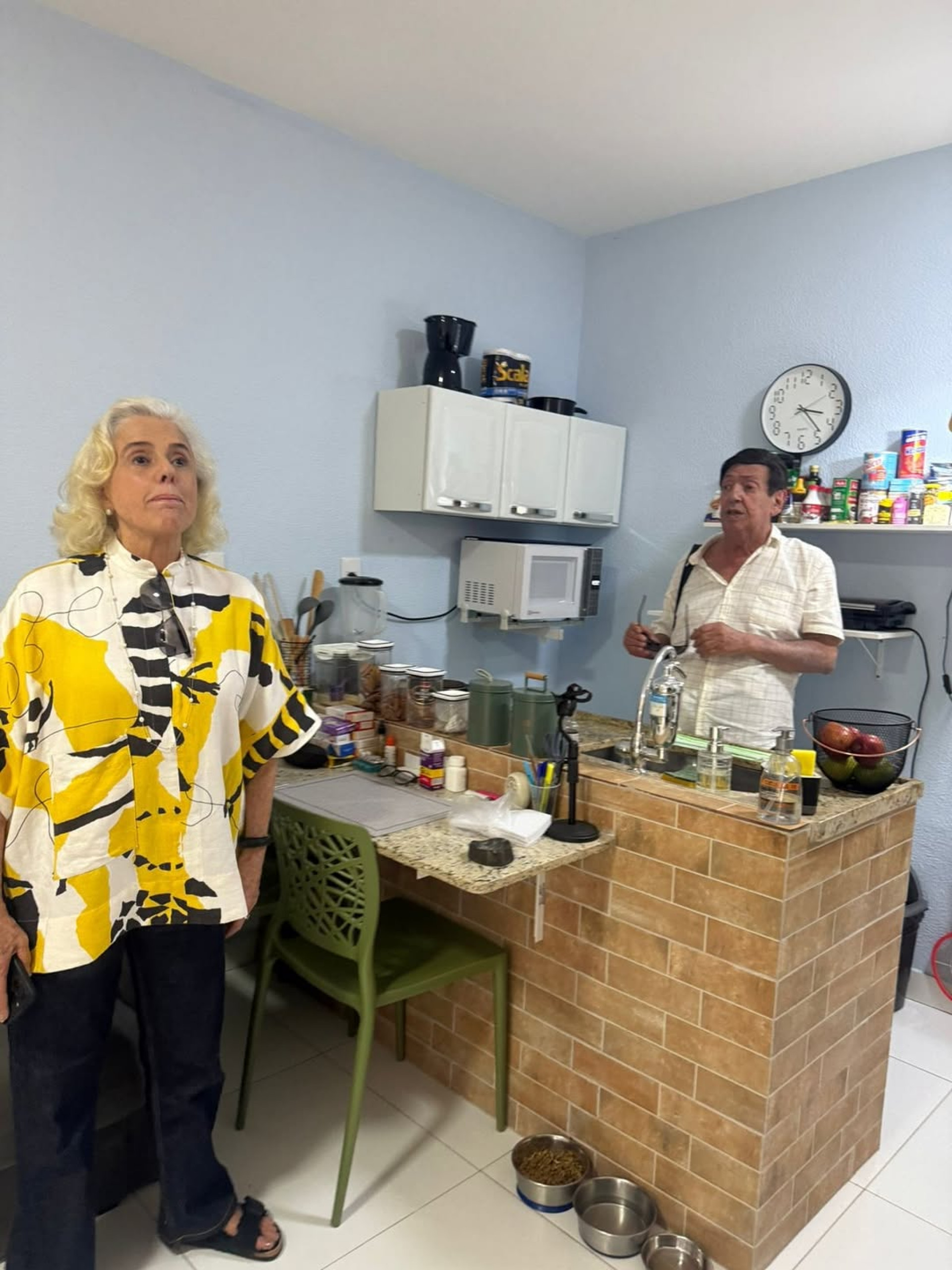 Marieta Severo reencontra Marcos Oliveira durante visita ao Retiro dos Artistas
- Reprodução / Instagram