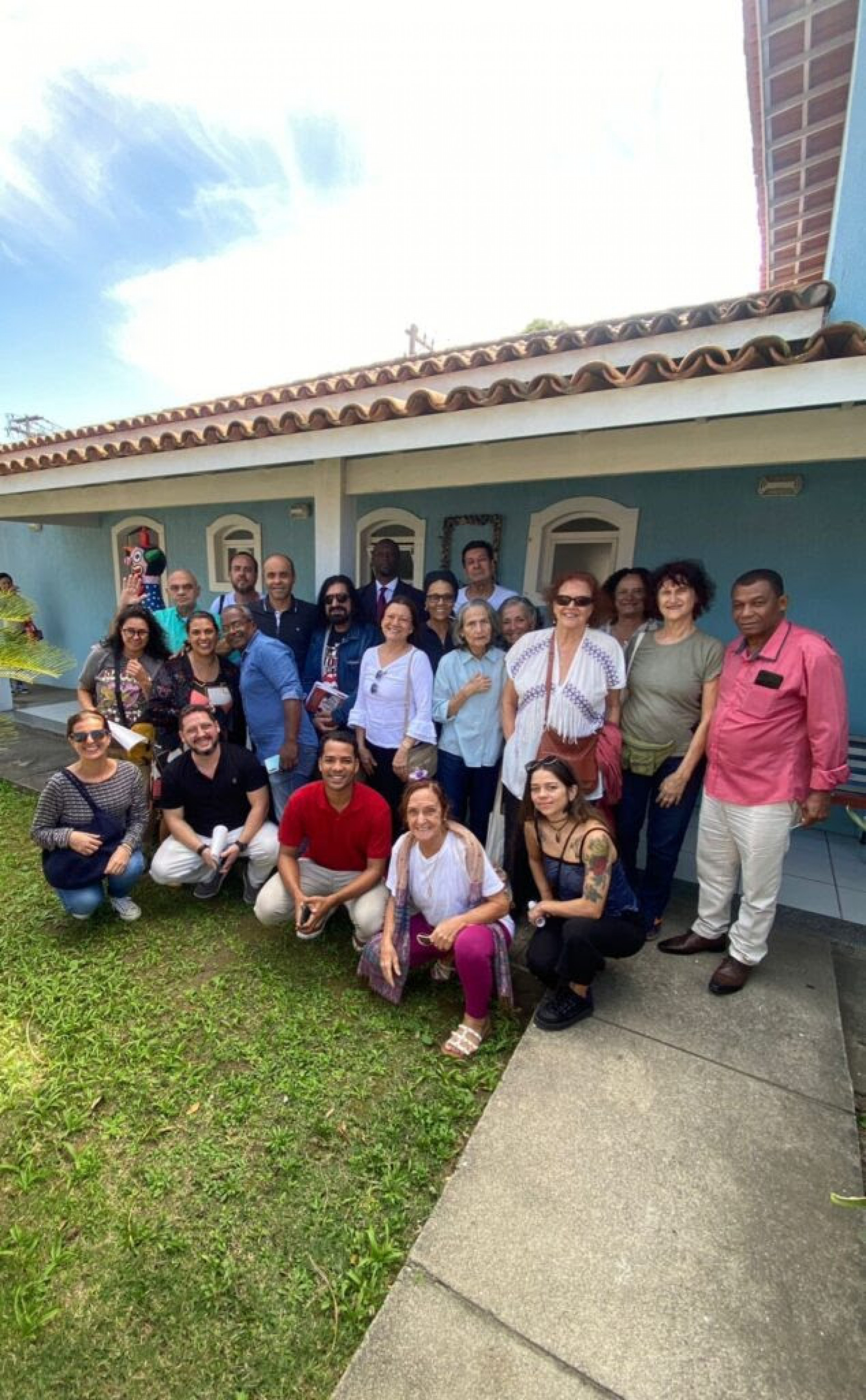 Representantes do segmento literário do município