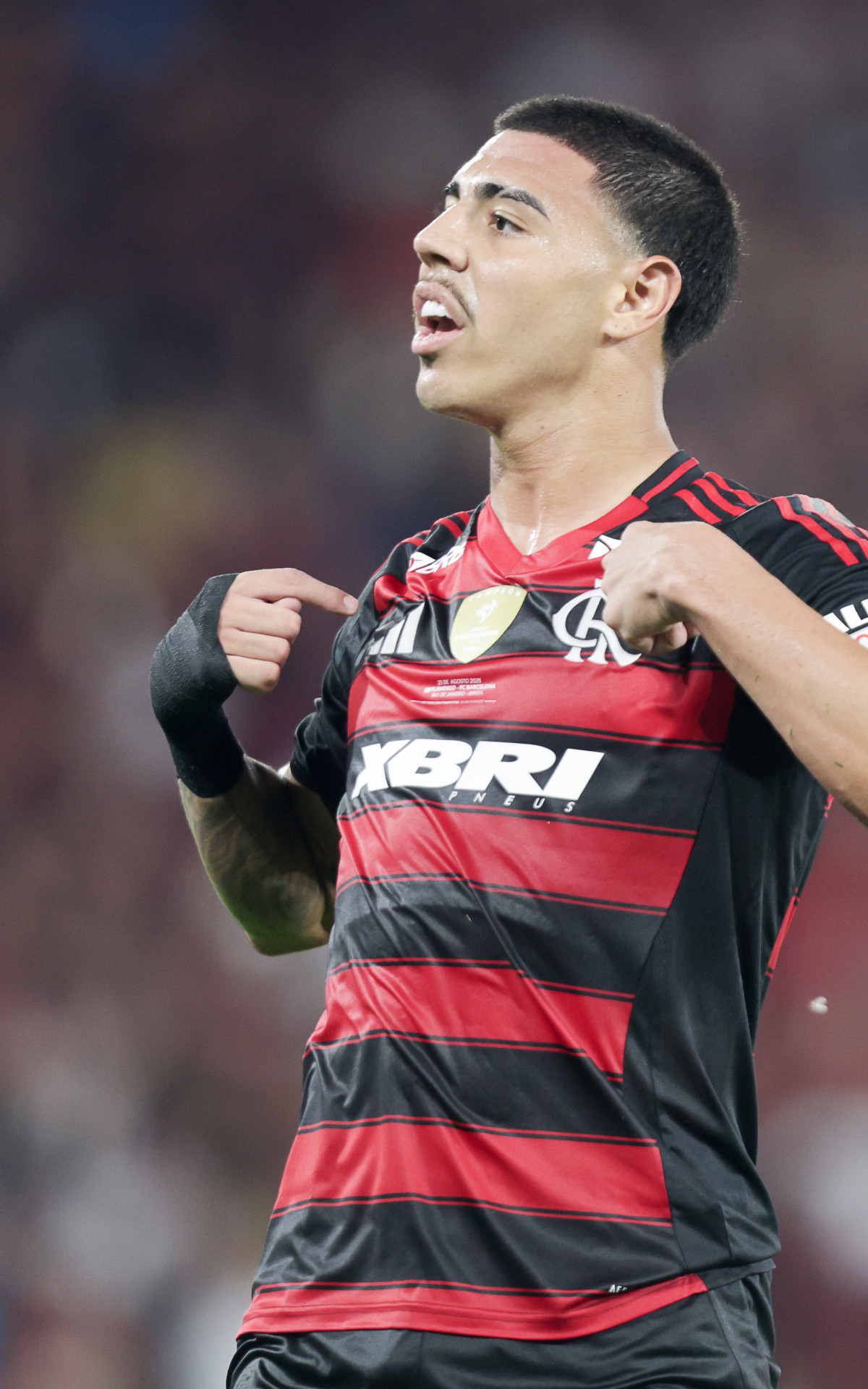 Iago marcou o gol salvador do Flamengo para empatar o jogo aos 51 do segundo tempo