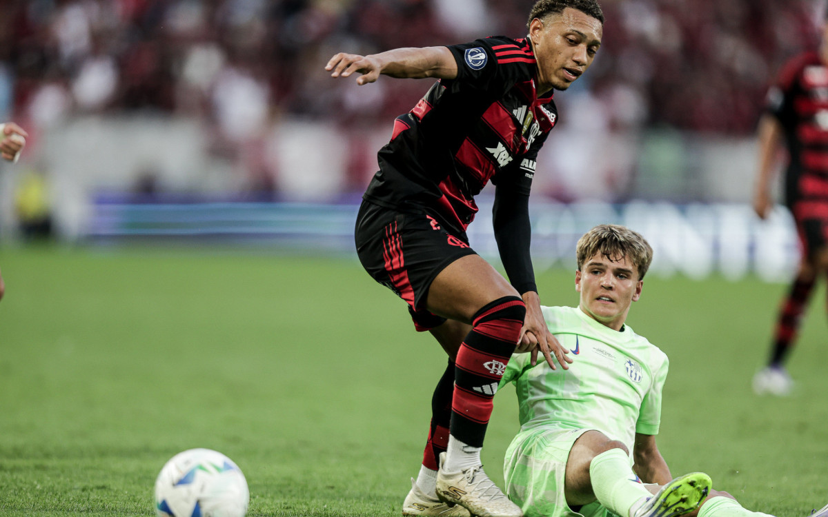 Flamengo enfrentou o Barcelona na final do Mundial Sub-20, neste sábado (23), no Maracanã