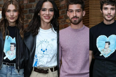 Sasha, Bruna Marquezine e João Guilherme curtem show de João Lucas