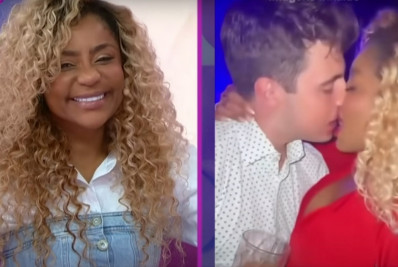 Cariúcha fala sobre beijo em filho de Gugu: 'Foi natural'