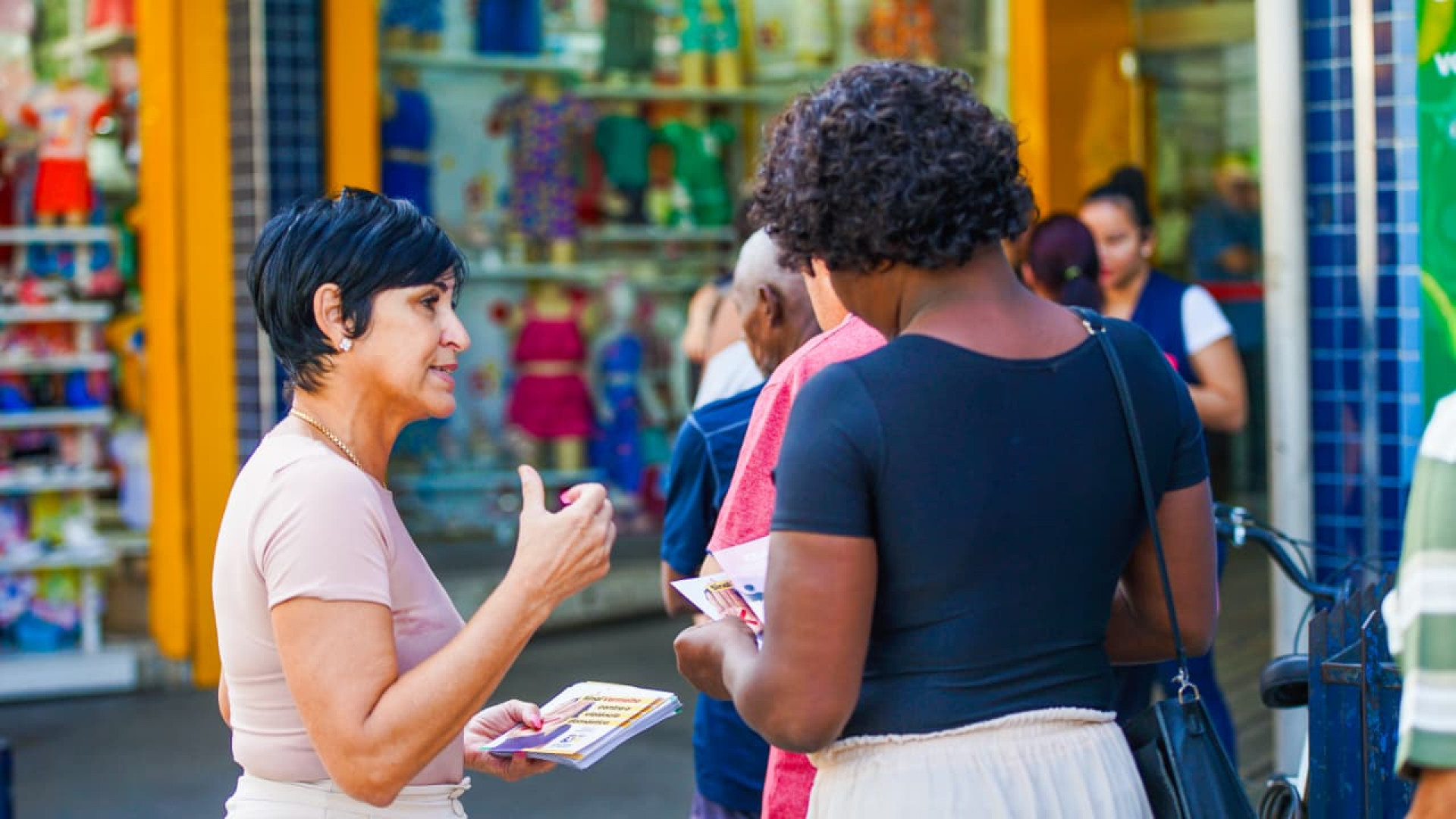 A subsecretária Ruth Tebaldi (Mulher) destacou que a informação é uma das maiores ferramentas de proteção - Gilberto Rocha/ PMSJM