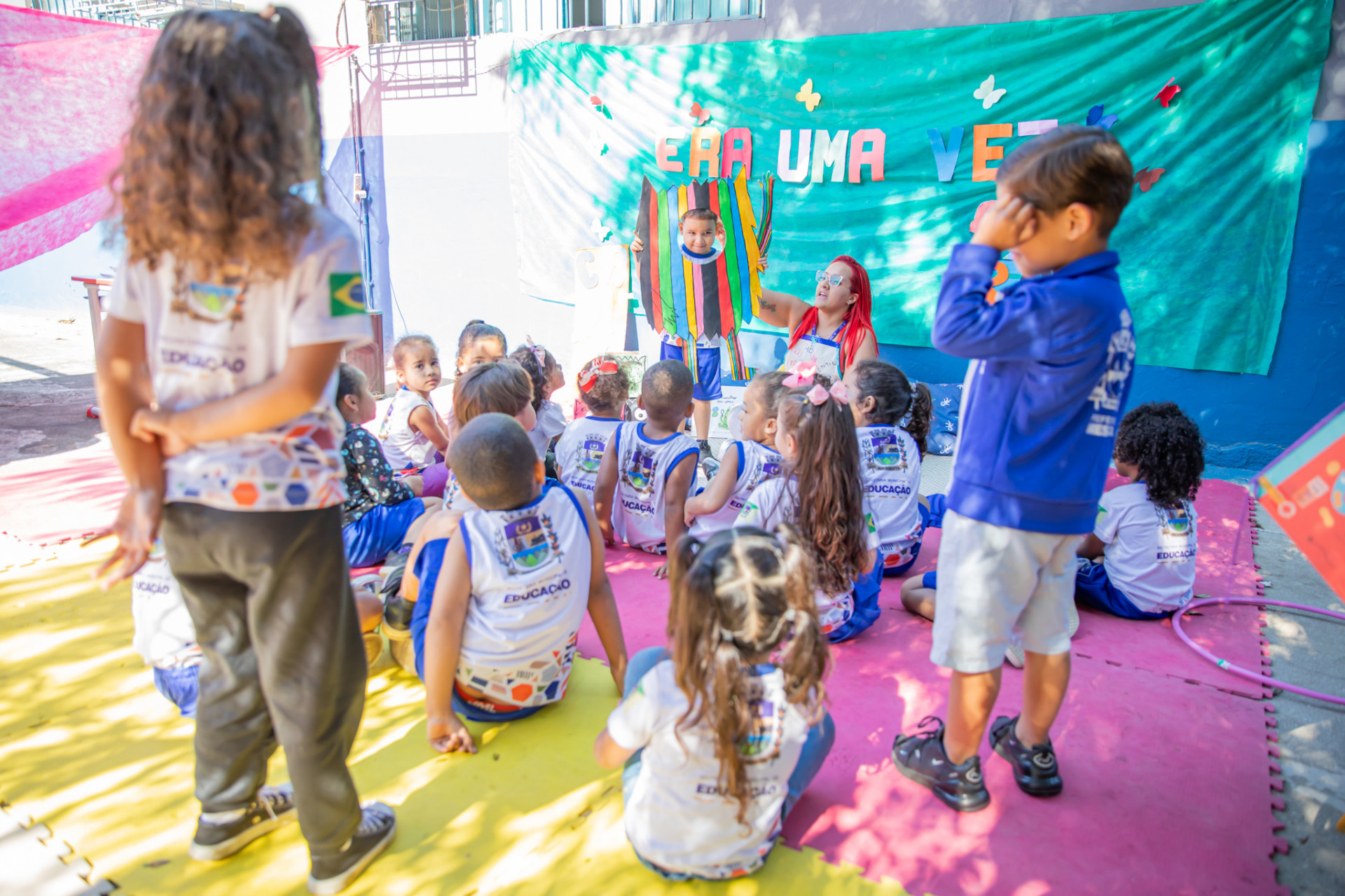 escolas públicas do município estiveram repletas de atividades para a Educação Infantil - Luan de Brito/ PMM