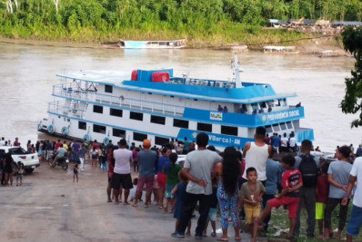 INSS usa barcos para orientar aposentados da Amazônia sobre descontos irregulares