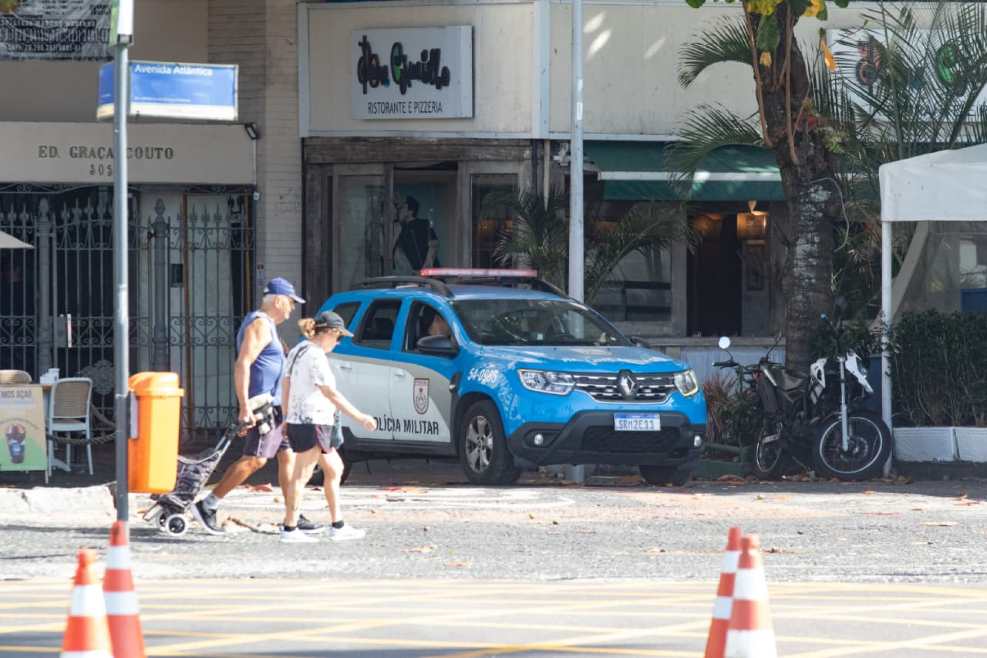 PM preparou esquema de segurança nos moldes da Operação Verão - Érica Martin / Agência O Dia