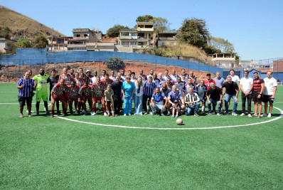Prefeito Furlani e deputada Dani Cunha inauguram a Arena Vila Nova
