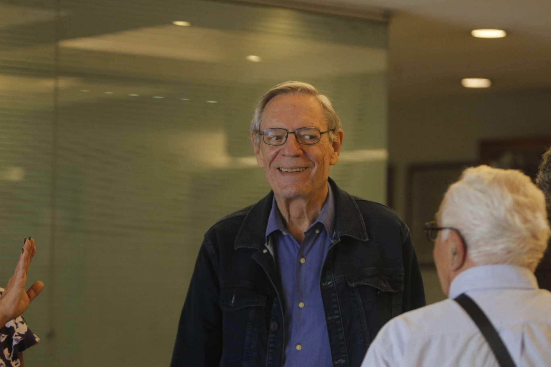 Cartunista Chico Caruso homenageou o amigo Jaguar - Reginaldo Pimenta / Agência O Dia