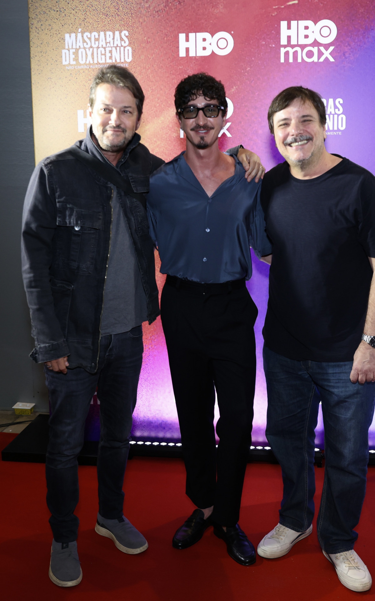 Marcelo Serrado, Johnny Massaro e Thelmo Fernandes