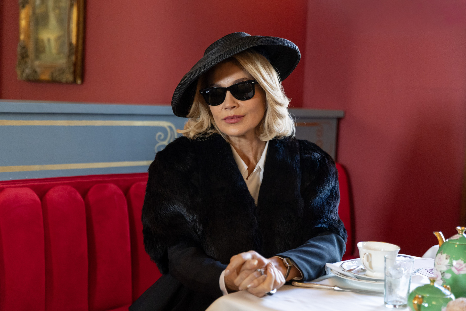 Sandra é interpretada por Flávia Alessandra - Angélica Goudinho / TV Globo