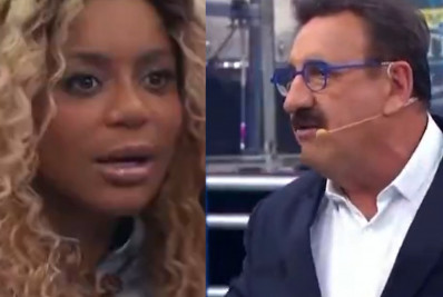 Vídeo: Ratinho zoa Cariúcha por beijo em filho de Gugu e faz pergunta ousada