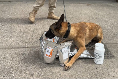 Policiais encontram mais de 10kg de metanfetamina em embalagem de creatina 