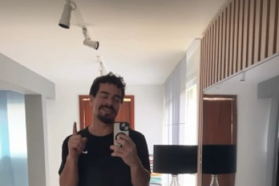 Thiago Martins retorna aos treinos após tratar doença pulmonar