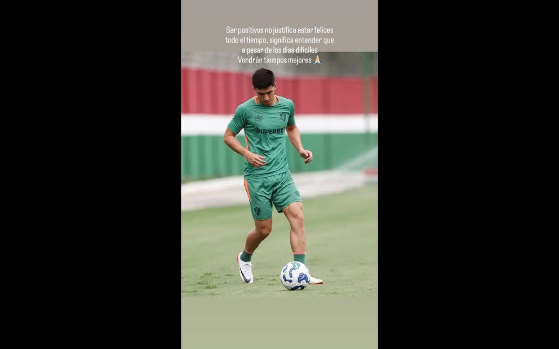 Publica&ccedil;&atilde;o de Ruben Lezcano nas redes sociais - Reprodu&ccedil;&atilde;o / Instagram @rubenlezcano10