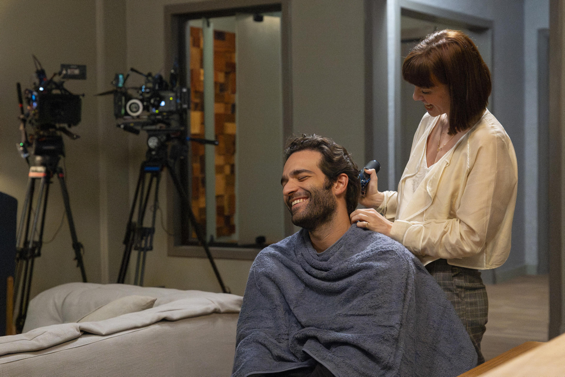 Afonso (Humberto Carrão) e Solange (Alice Wegmann) - Globo/ Manoella Mello