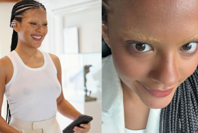 Novo visual: Bella Campos aparece com sobrancelhas descoloridas e agita as redes