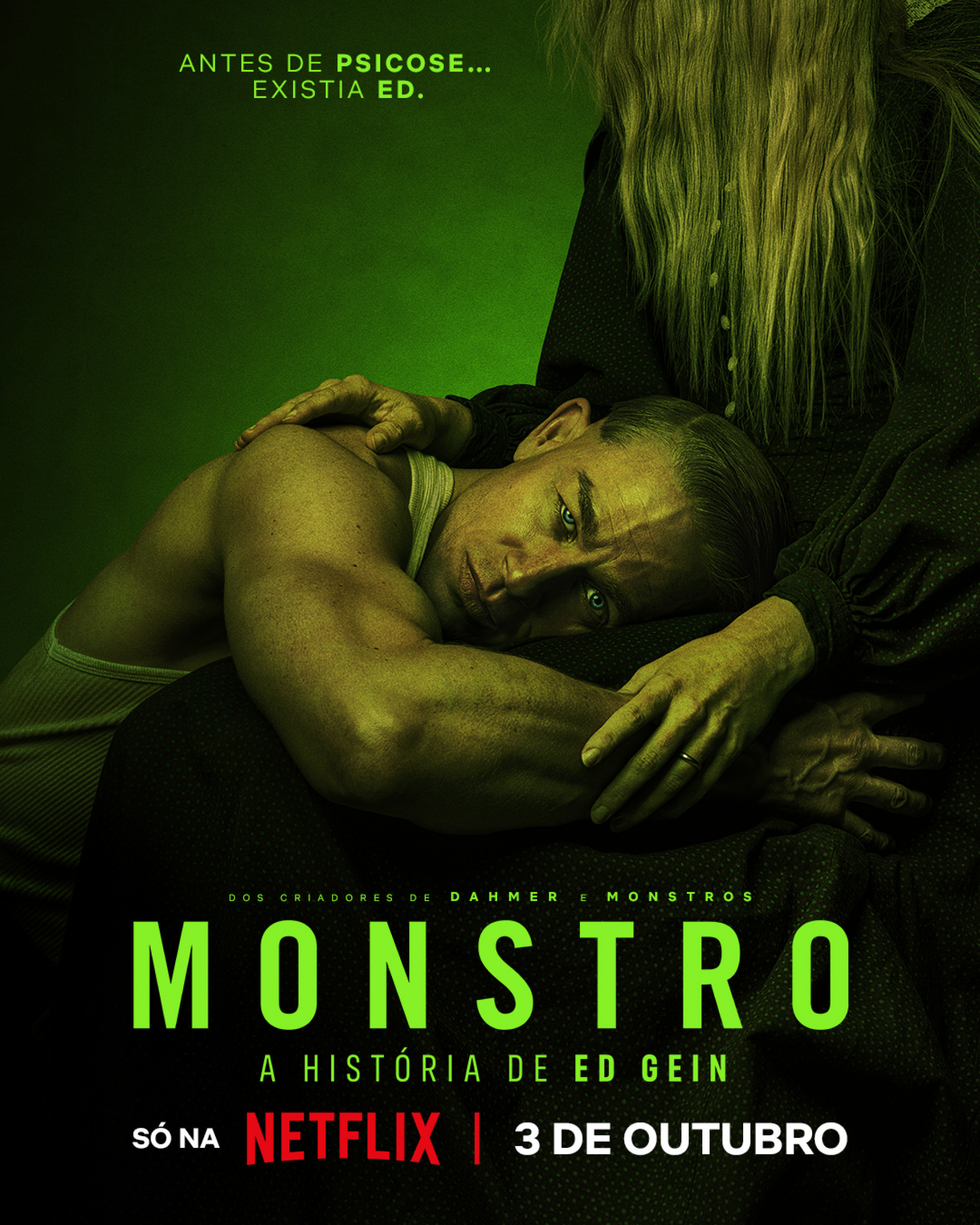 'Monstro: A História de Ed Gein' chegará em outubro na Netflix - Netflix