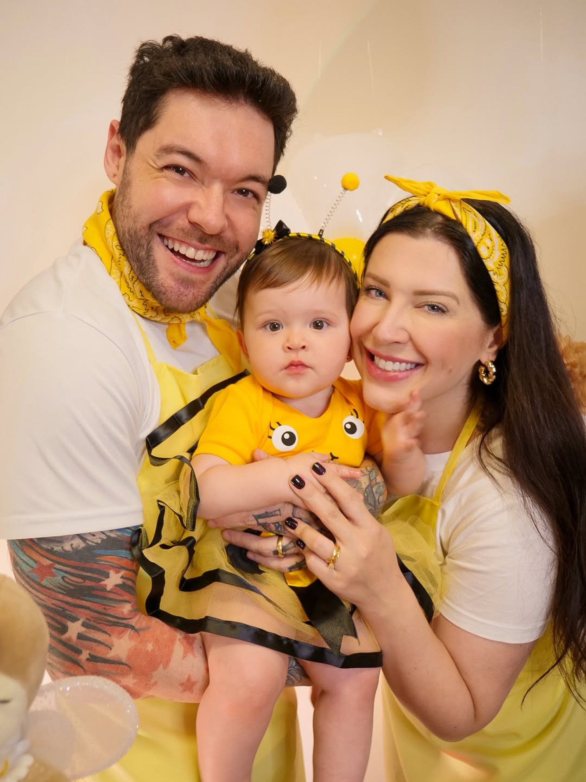 Nasser e Andressa celebram 11 meses da filha, Sarah - Reprodução/Instagram