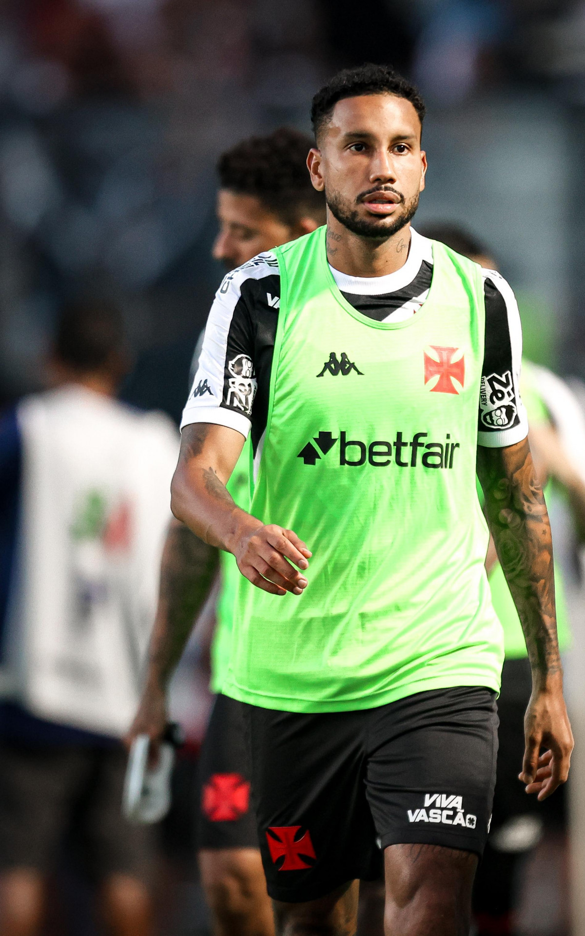 Jair em treino do Vasco - Matheus Lima/Vasco