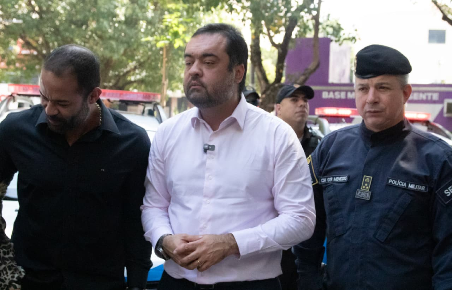 Governador Cláudio Castro participou do lançamento da base do Mulher Presente - Érica Martin / Agência O Dia