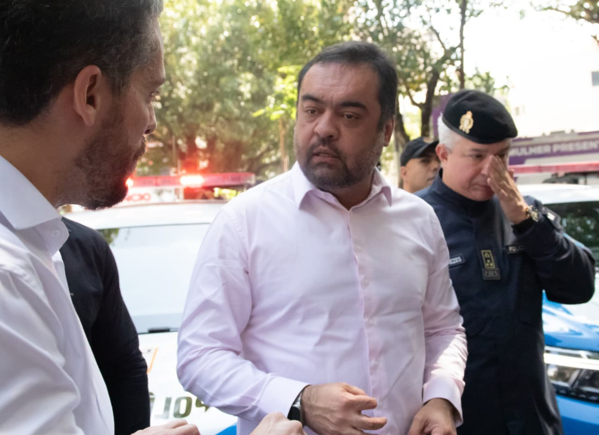 Governador Cláudio Castro participou do lançamento da base do Mulher Presente - Érica Martin / Agência O Dia