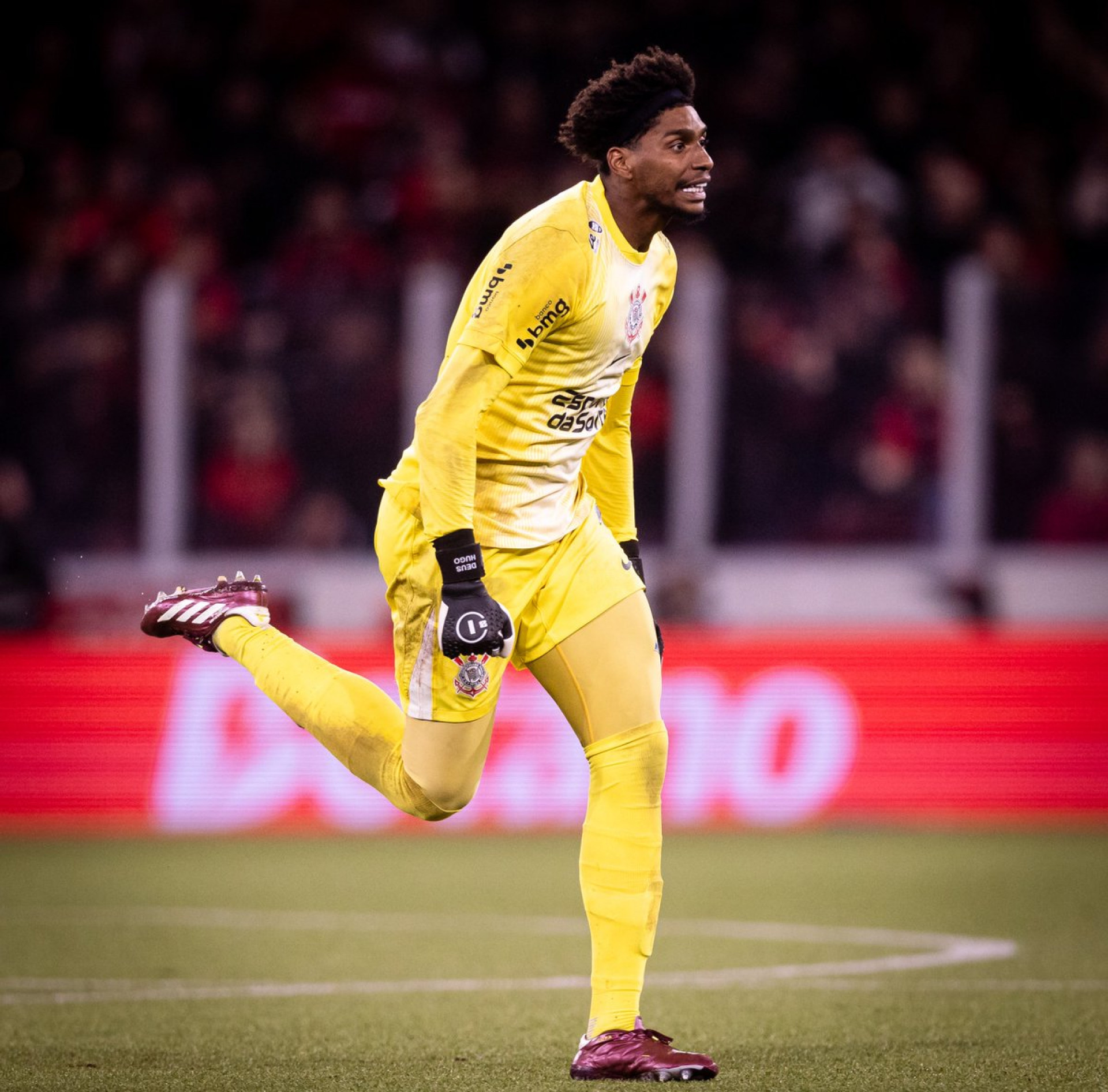 Hugo Souza em jogo do Corinthians na Copa do Brasil - Rodrigo Coca / Corinthians