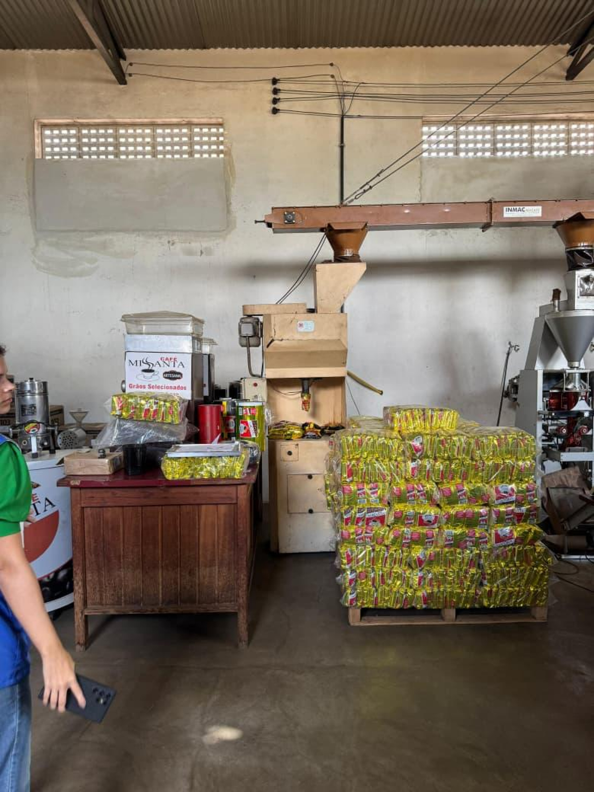 Cerca de três toneladas de café apreendidos passarão por análise na ABIC - Divulgação