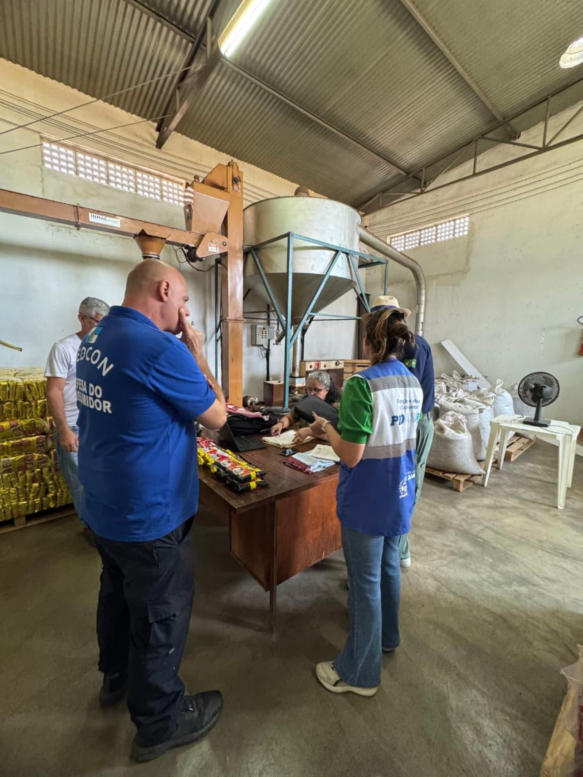 Cerca de três toneladas de café apreendidos passarão por análise na ABIC - Divulgação
