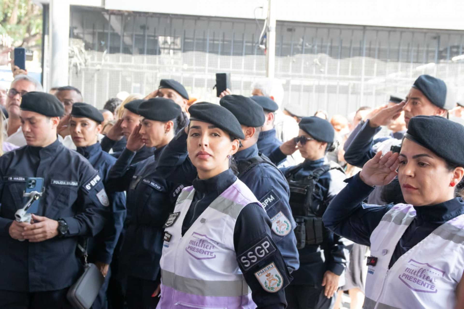 Programa Mulher Presente contará com o trabalho de policiais mulheres - Érica Martin / Agência O Dia