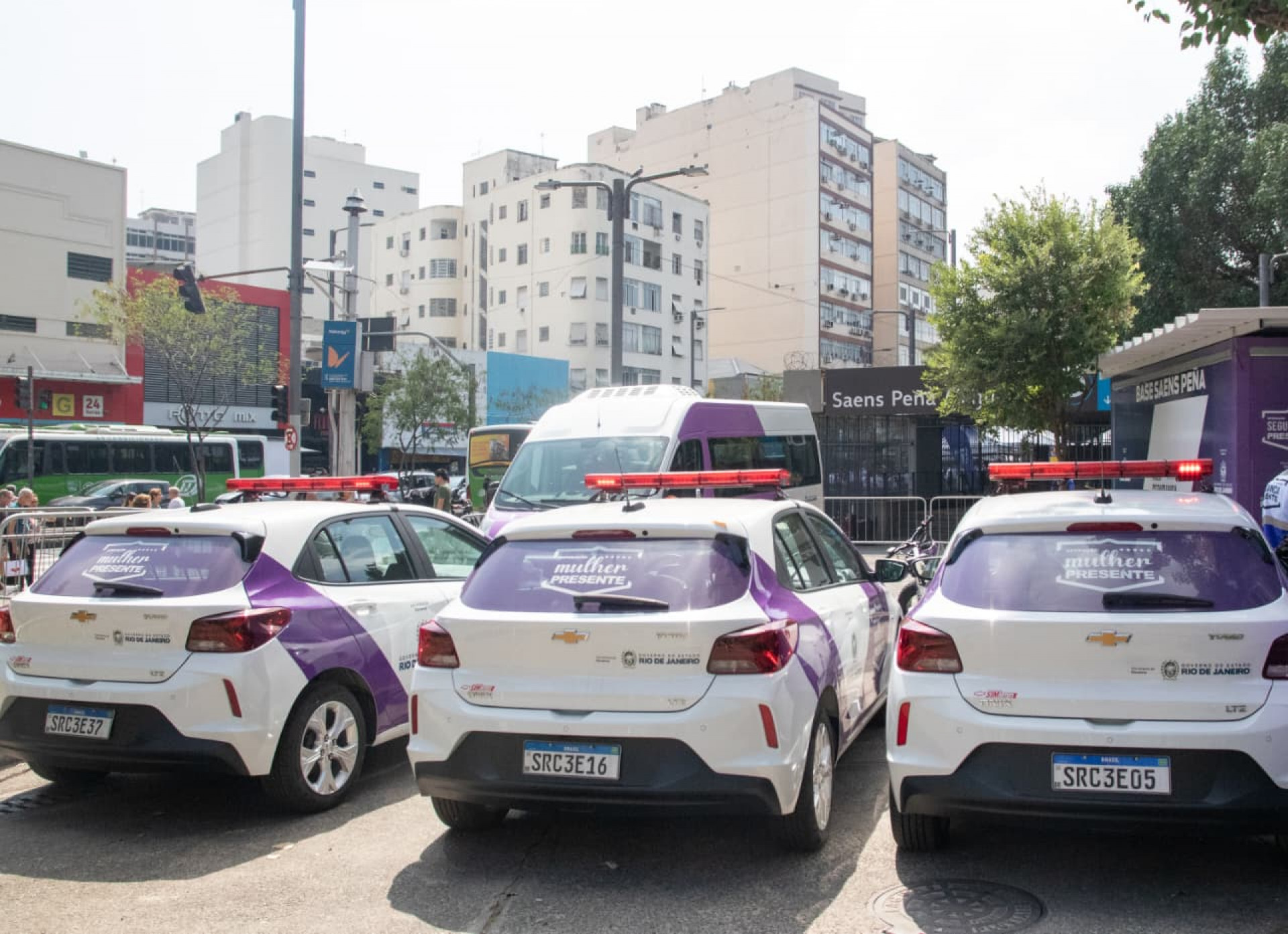 Base do Mulher Presente terá três viaturas, bicicletas e uma van para ocorrências - Érica Martin / Agência O Dia