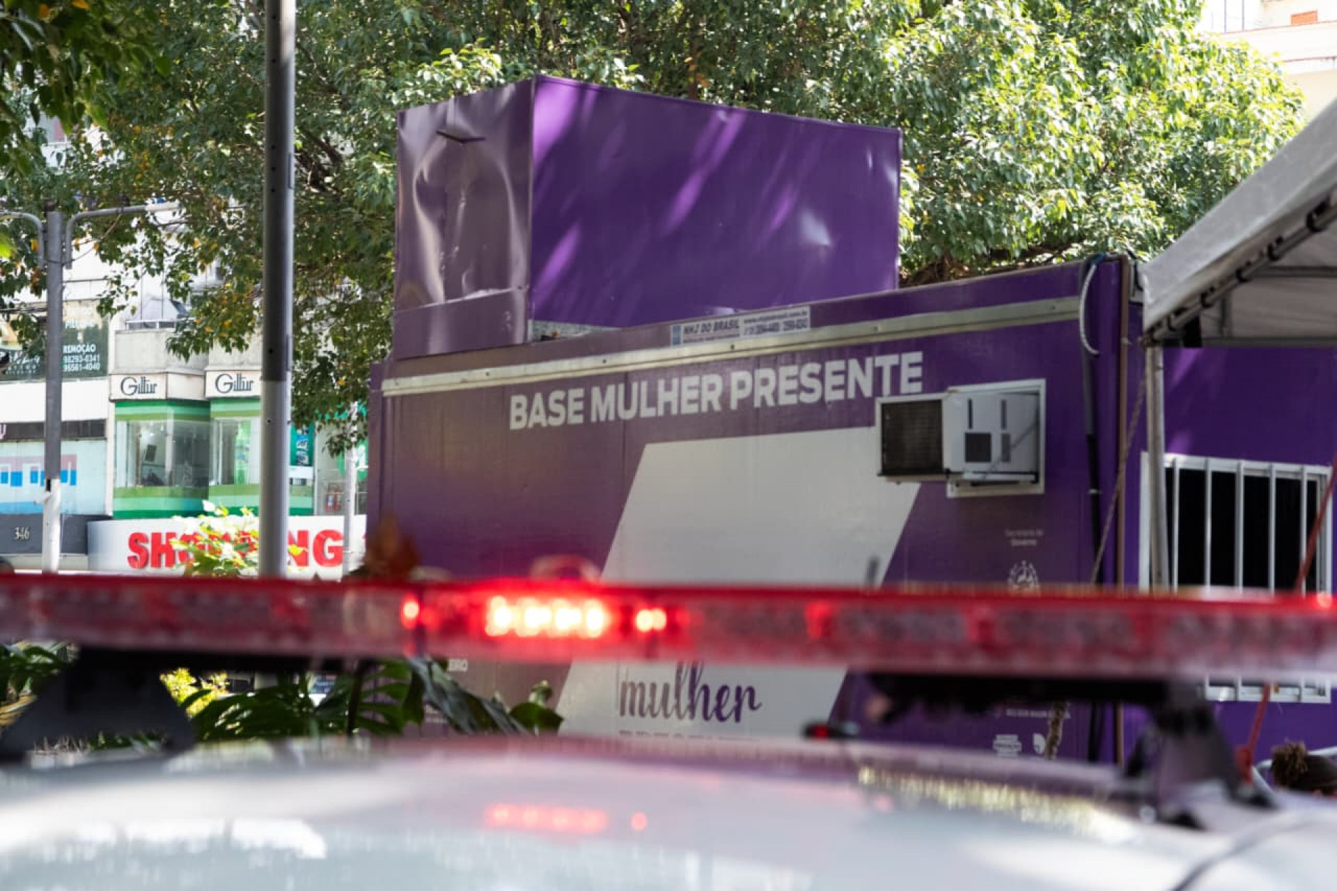 Base do Mulher Presente ficará na Praça Saens Peña, na Tijuca, na Zona Norte - Érica Martin / Agência O Dia
