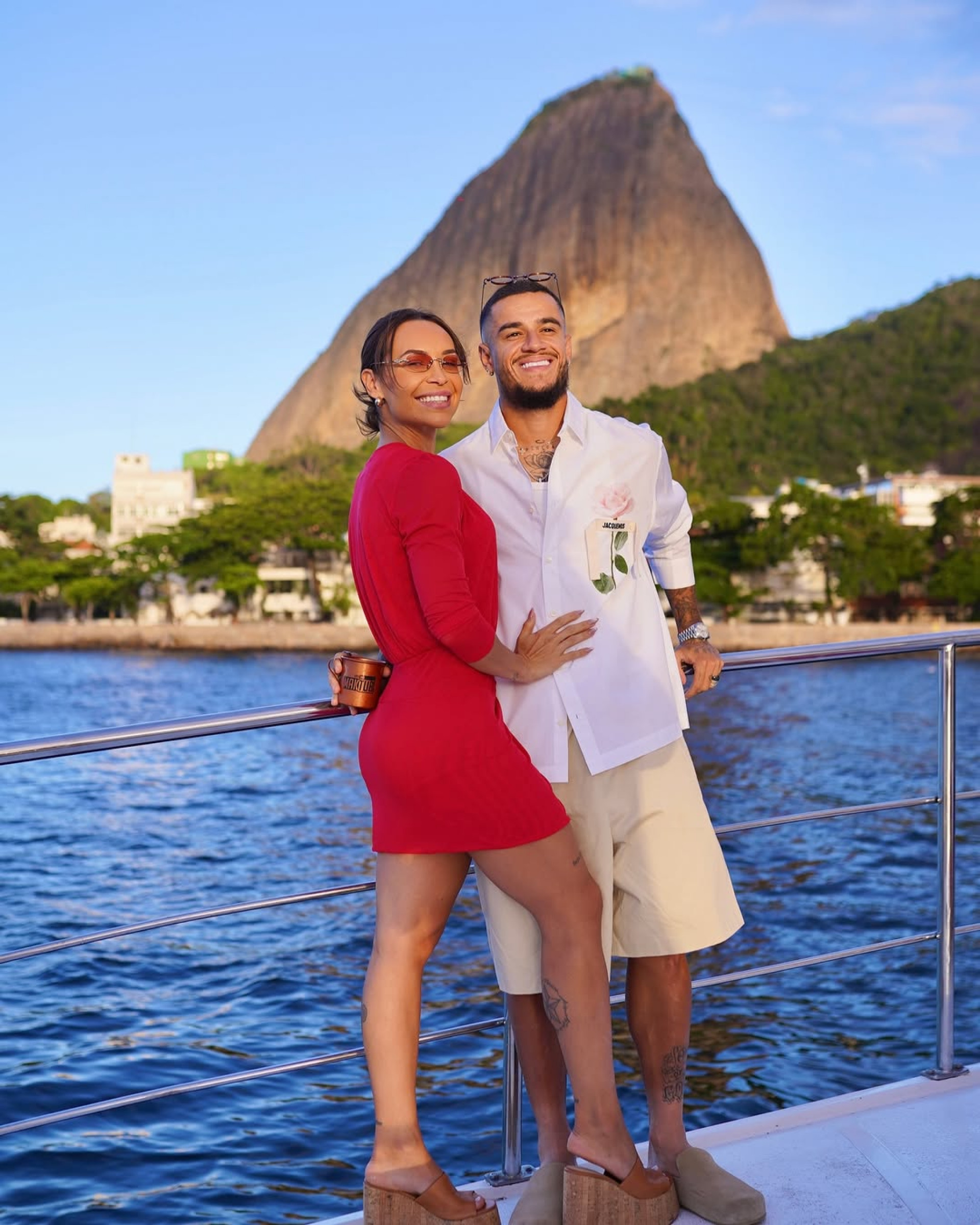 Ainê Coutinho e Philippe Coutinho - Reprodução / Instagram