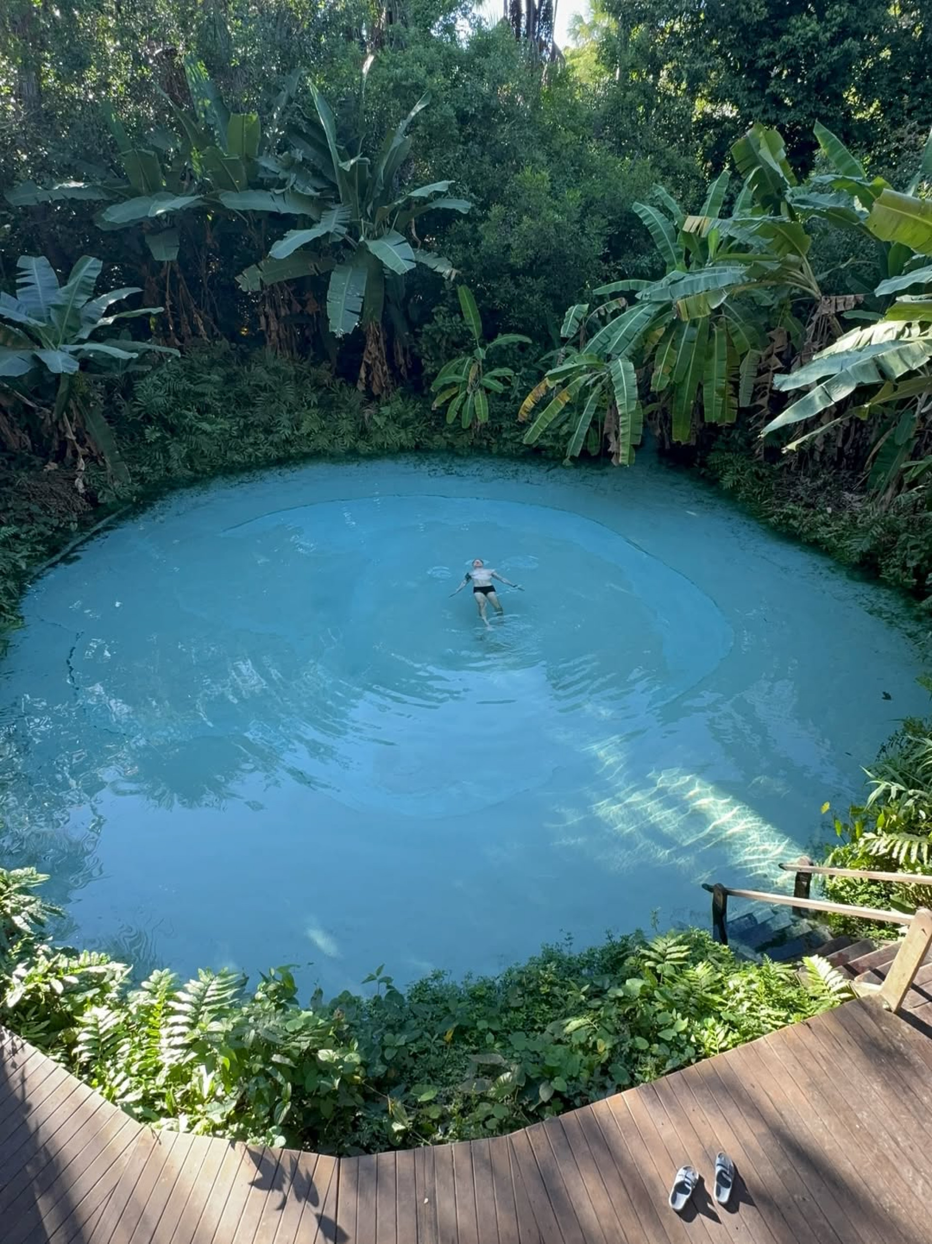 Lucas Lima se refresca em lago no Jalapão, Tocantins - Reprodução / Instagram