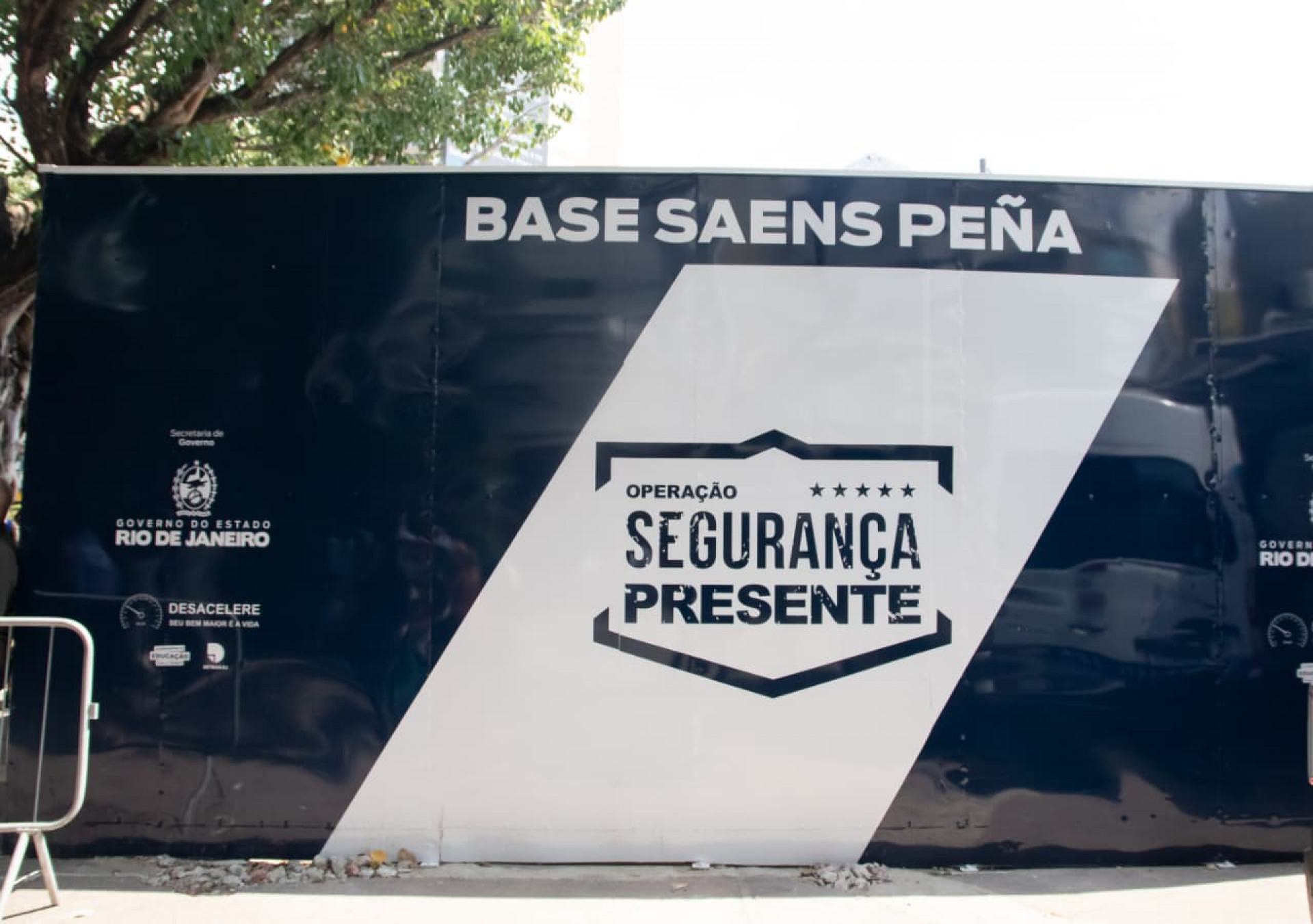 Base do Segurança Presente na Praça Saens Peña foi reestruturada - Érica Martin / Agência O Dia