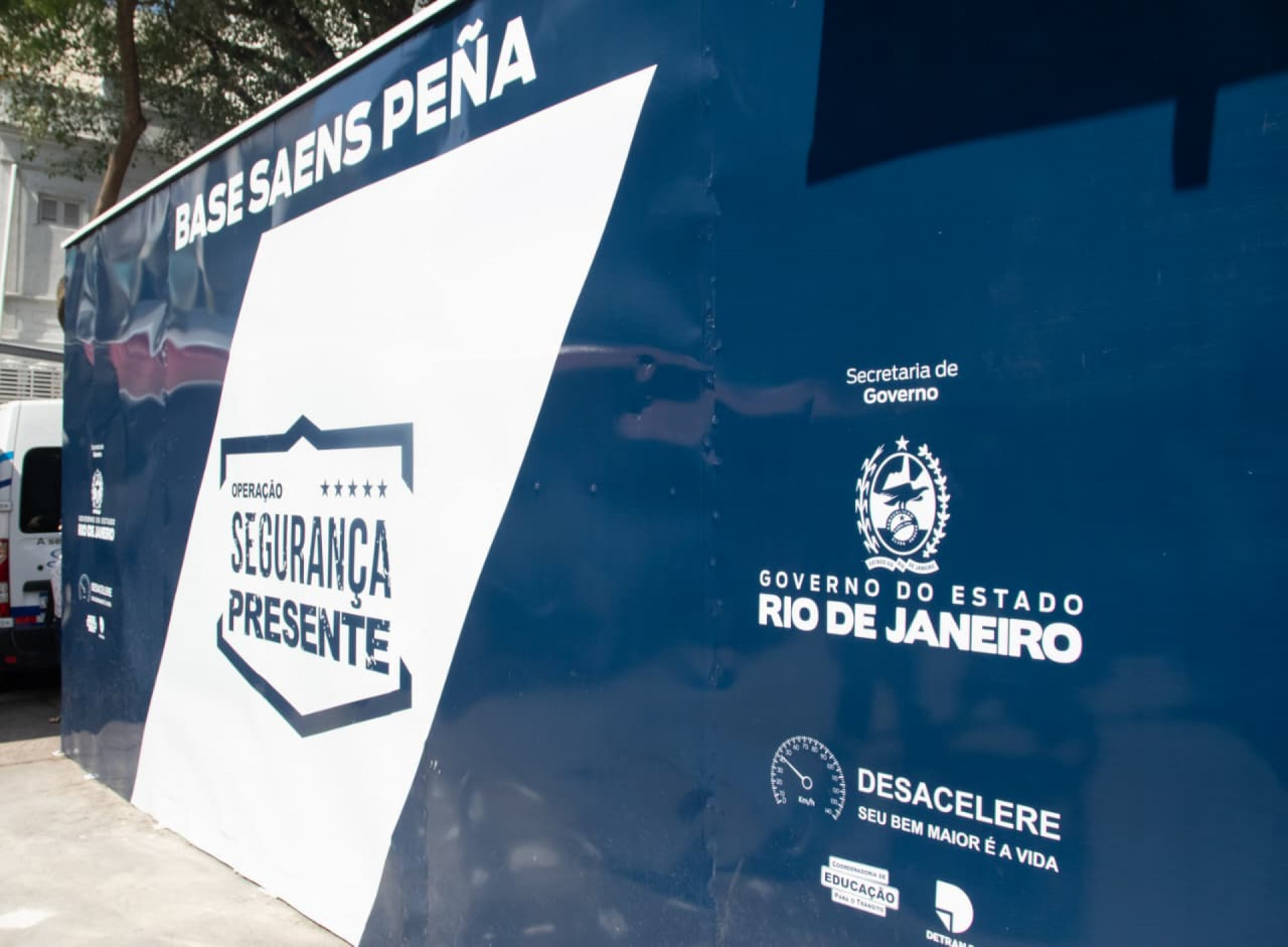 Base do Segurança Presente na Praça Saens Peña foi reestruturada - Érica Martin / Agência O Dia