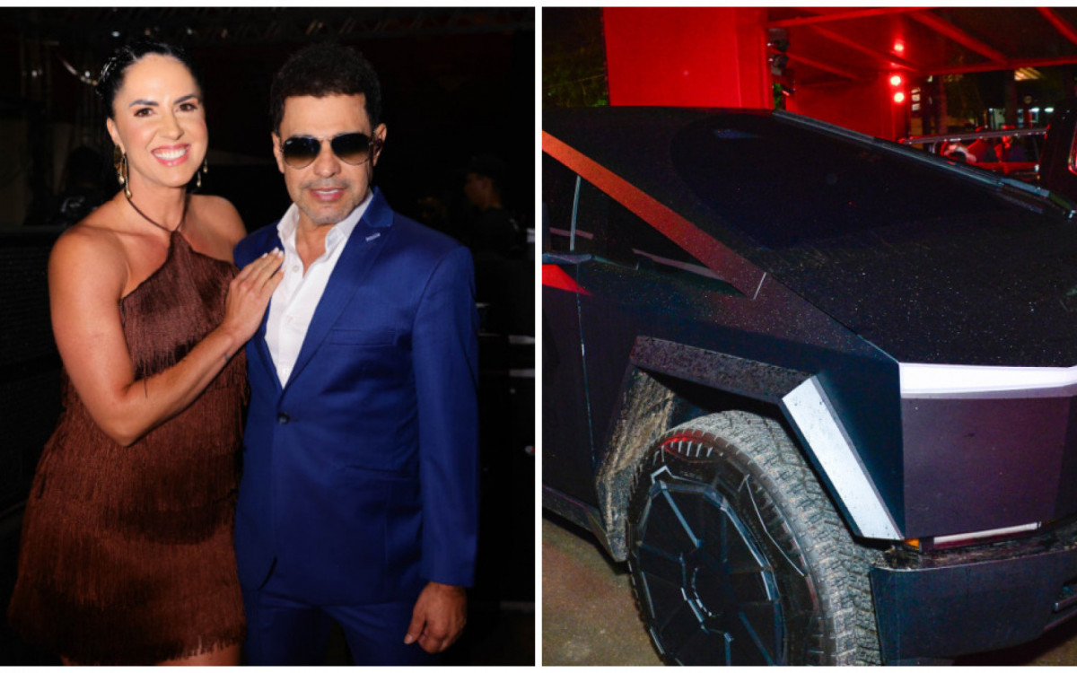 Graciele e Zez&eacute; di Camargo v&atilde;o &agrave; festa de Barretos em carr&atilde;o de R$ 1,6 milh&atilde;o