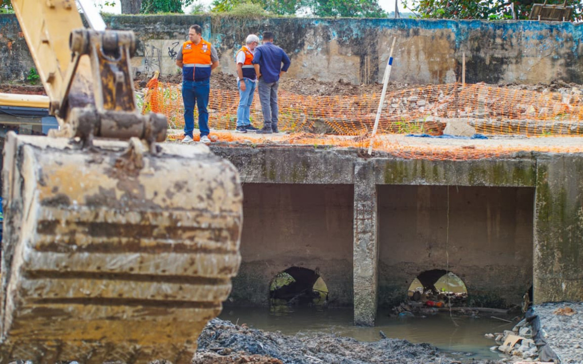 O pacote de melhorias também prevê o conserto da comporta local