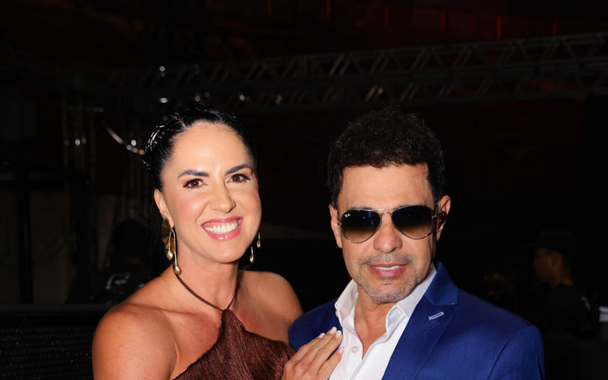 Graciele Lacerda e Zez&eacute; di Camargo