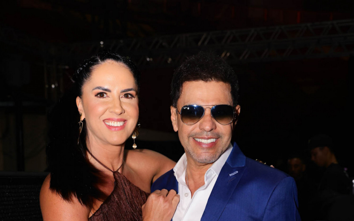 Graciele Lacerda e Zez&eacute; di Camargo