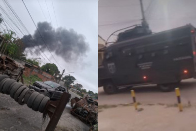 Tiroteio em operação fecha escolas e unidades de saúde no Complexo do Salgueiro