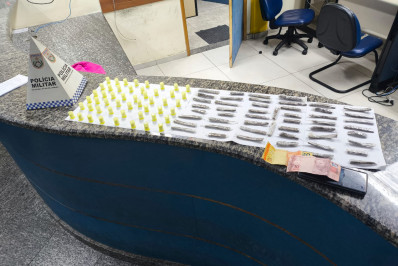 Polícia prende homem e apreende drogas no Recanto