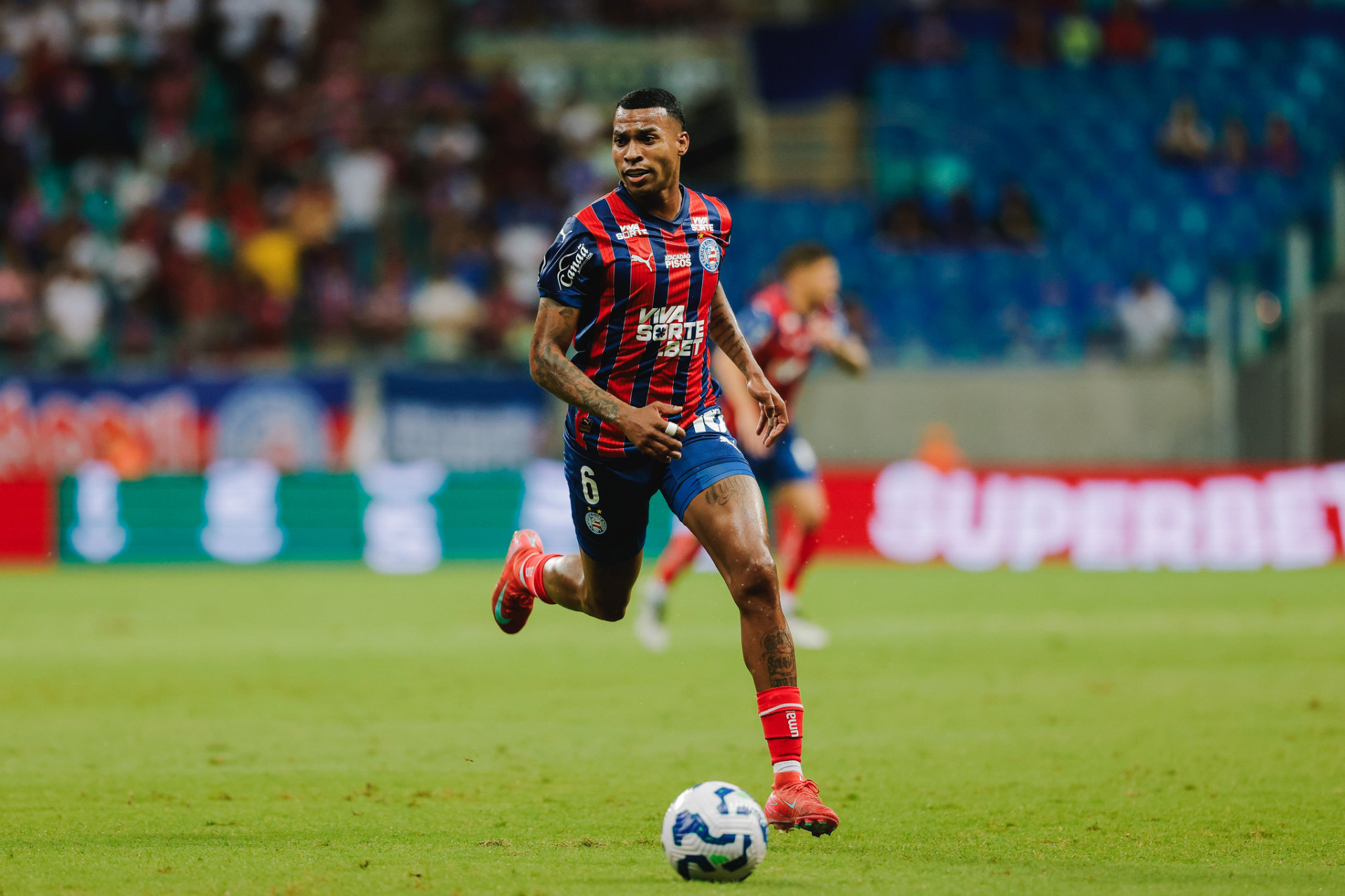 Jean Lucas foi decisivo na vitória do Bahia sobre o Fluminense - Letícia Martins/EC Bahia