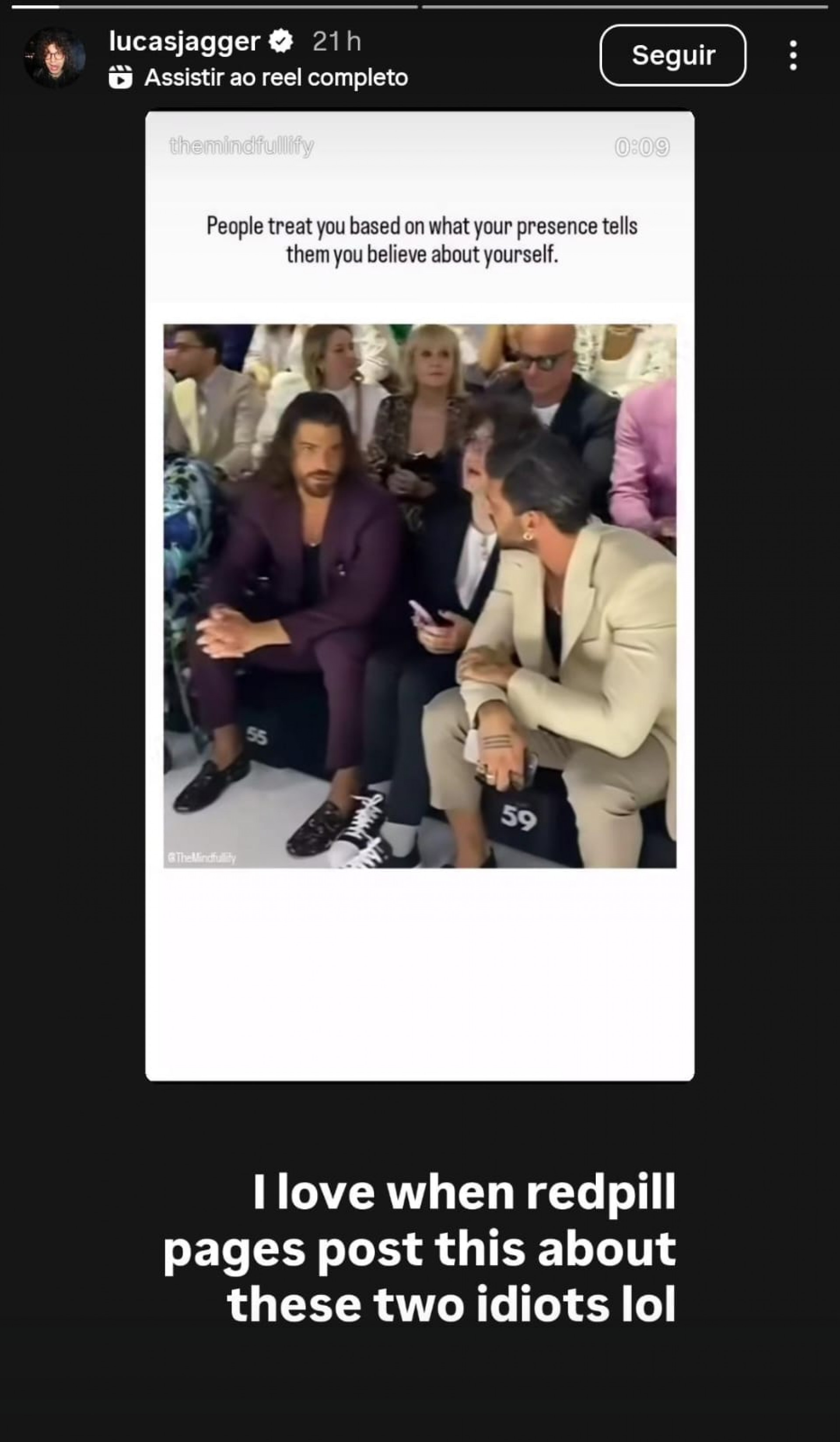 Filho de Luciana Gimenez volta a detonar Can Yaman e Michele Marrone: 'Dois idiotas' - Reprodução / Instagram