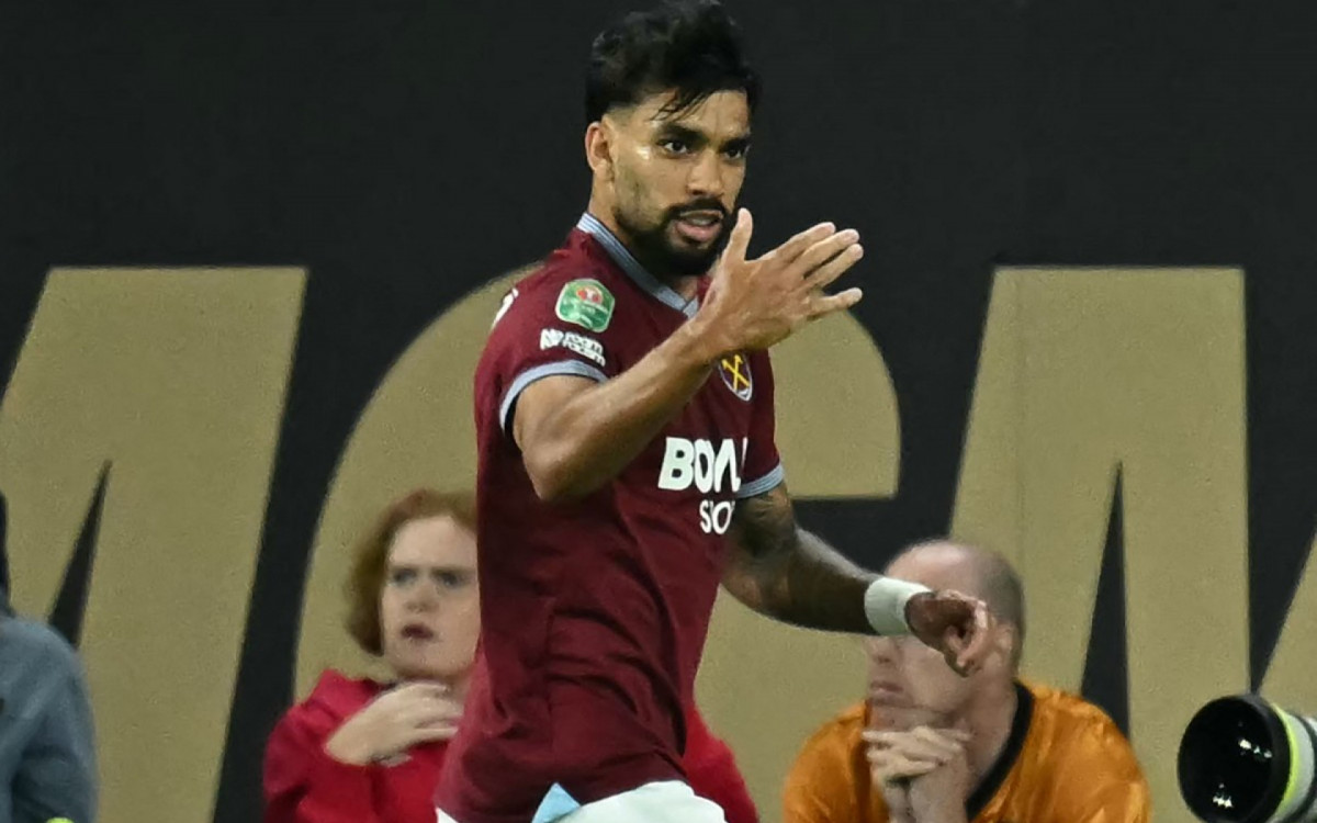 Paquetá em jogo do West Ham
