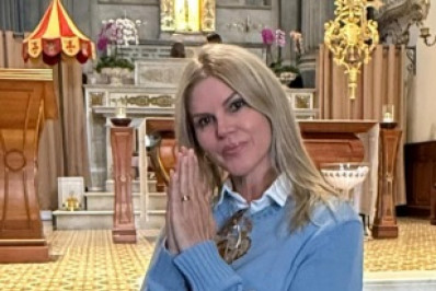 Val Marchiori pede cura do câncer em visita ao Santuário de Aparecida